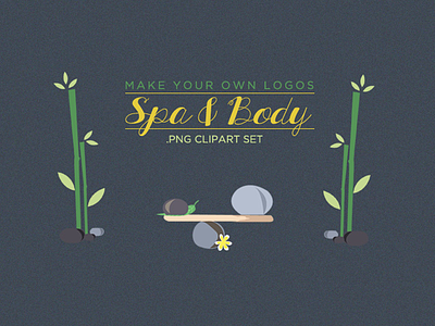 Spa Logos & Clip Art set