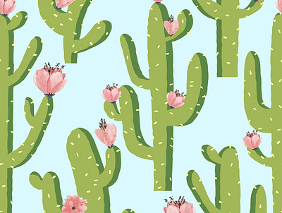 Summer Cactus succulents
