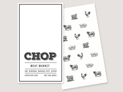 Chop Chop Business Card Template
