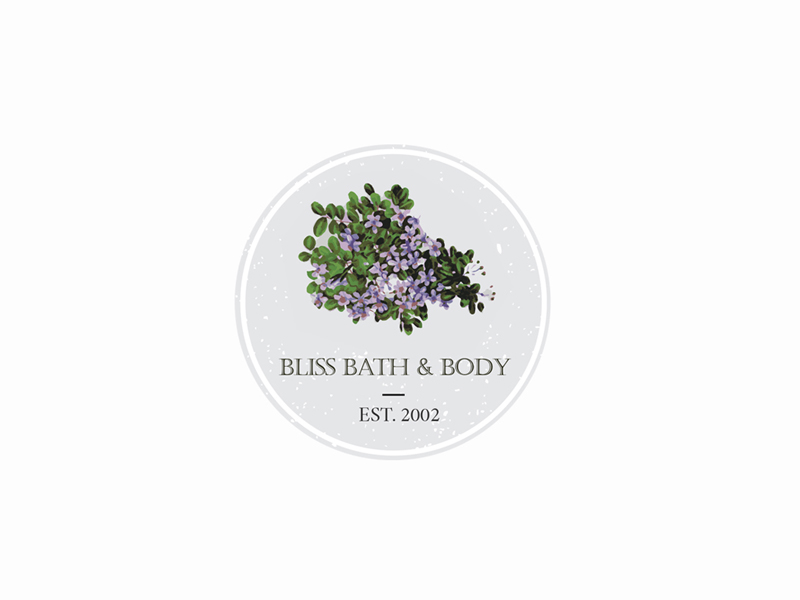 Bliss Organic Bath And Body Logo Template By Uma Gokhale On