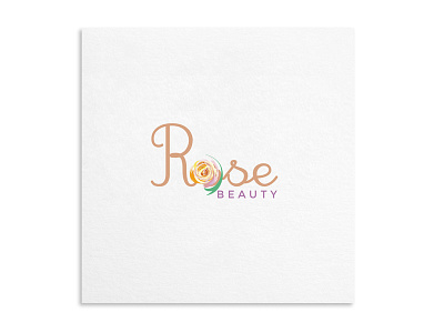 Rose Beauty Logo Template $17.00 branding buy logo logo logo template