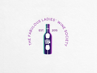 Women’s Wine Club Logo Template  $30.00