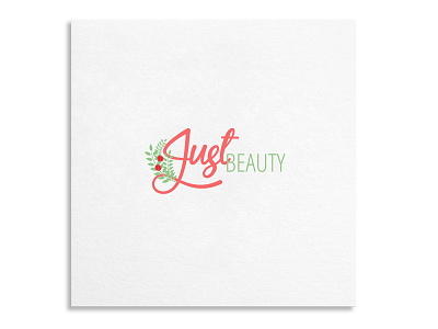Just Beauty Feminine Logo Template $10.00