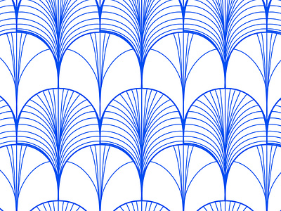 Art Deco Blue