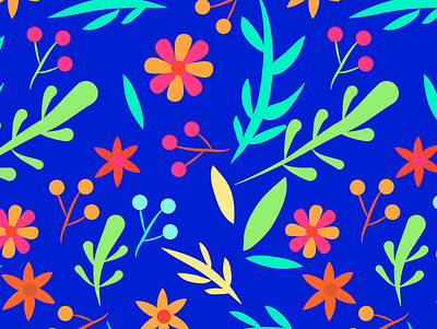 Blue Garden bloom blossom blue botanical casual fashion floral forest garden graphic design nature pattern pretty repeating seamless summer twigs wild flower