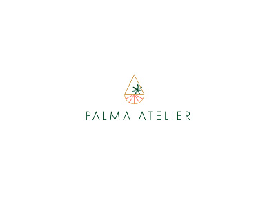 Branding & Print for Palma Atelier branding business card digital identity illustration logo logo design typography