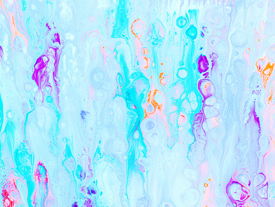 Candy Rush abstract baby blue background blue candy graphic design ink liquid minimal modern pastel purple random shapes spill summer texture