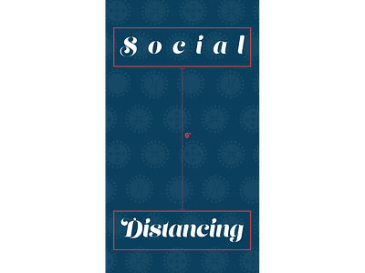 Social Distancing coronavirus design social distancing