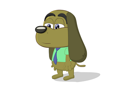 Norman's Dreams character design assets character character design dog illustration vector