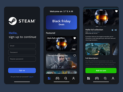 Steam redesign