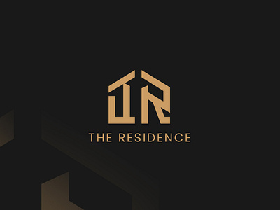 The Residence Logo architect logo branding design graphic design logo logodesign logogram logotype monogram the residence typelogo vector