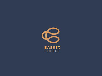 Basket Coffee Logo Concept branding cafe coffee companylogo design graphic design logo logodesign logogram logomark monogram restaurant vector