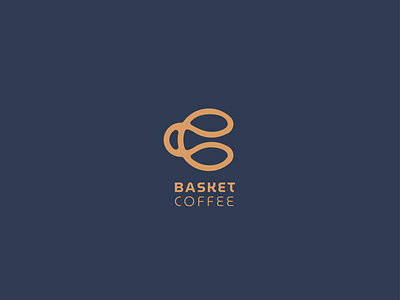 Basket Coffee Logo Concept