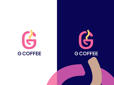 G Coffee Logo brand identity branding cafe coffee design g logo graphic design letter logo logo logocafe logocoffee logomark monogram typography ui vector