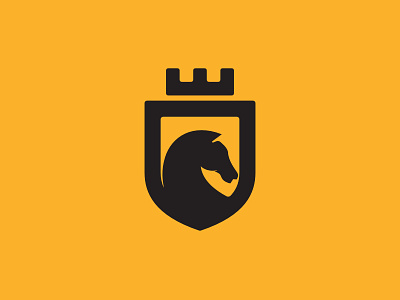 Horse Shield Badge Logo animal badge black branding farm horse horse racing horses mammal masculine shield