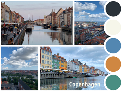 Traveling Mood Board - Copenhagen