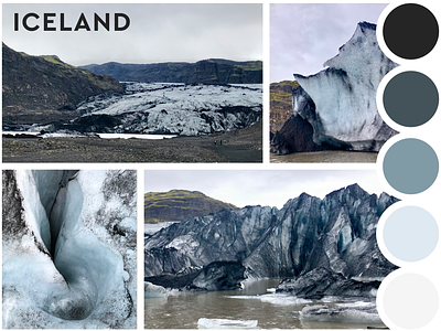 Traveling Mood Board - Iceland