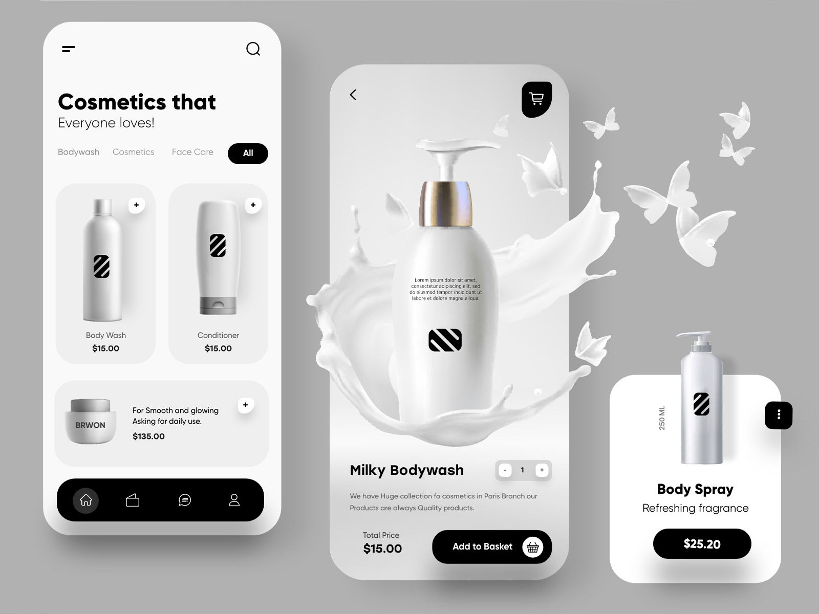 Cosmetic Product App UI Design by Salman Adil on Dribbble