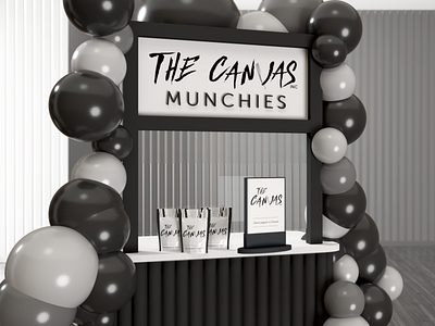 The Canvas Inc Launch Party Booth