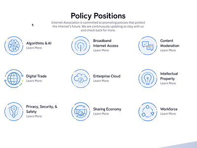 Icon Animation for Policy Positions animation icons illustrator svg animation svg icons vector website website design