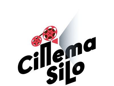 Cinema Silo Final Podcast Logo branding illustrator logo vector