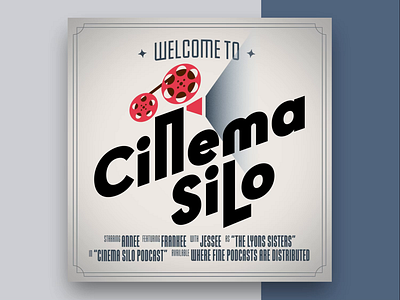 Cinema Silo Podcast Card / Logo Animation animation branding logo motion graphics vector