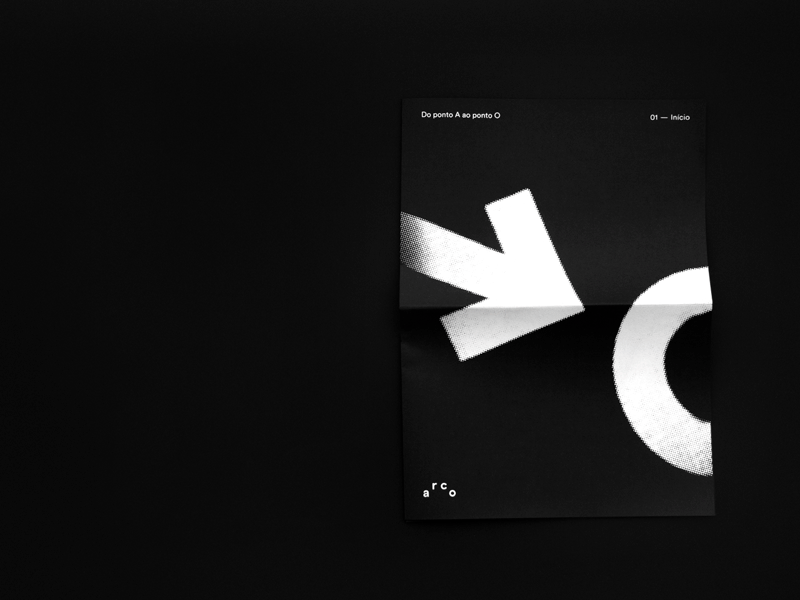 estúdio arco — journal black white branding branding design design editorial editorial design gif graphic design journal print silkscreen type typography zine