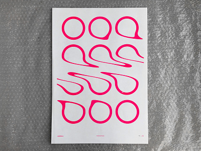 risograph poster — frame by frame assets design fluor frame frame by frame graphic design material motion pink poster poster design print printed product riso risograph risography risoprint static stationary