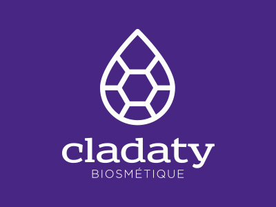 Cladaty beauty identity logo