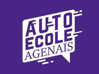 Agenais auto identity logo