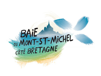 Baie Mont St Michel identity logo