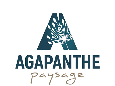 Agapanthe Logo Hd Cmjn identity logo rennes vector