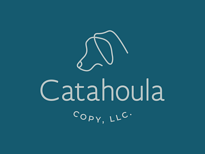 Catahoula Copy, LLC. adobe illustrator brand branding catahoula cute design dog logo pet vector
