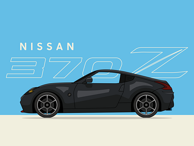 Nissan 370Z by Jill Darrow on Dribbble