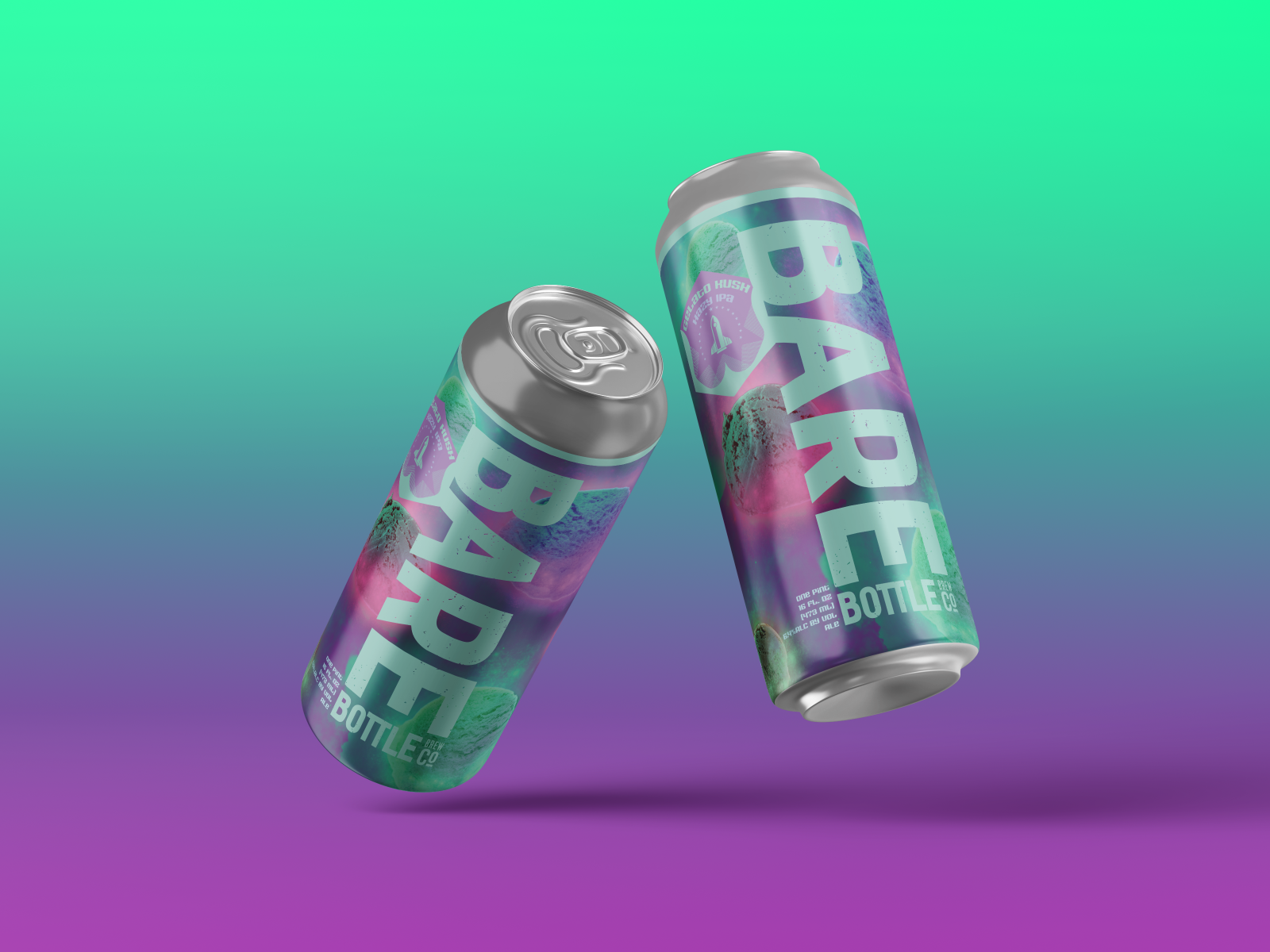 Gelato Kush IPA Can Label by Pine Watt on Dribbble