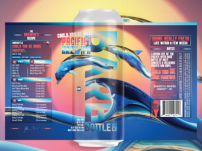 Could you be more Pacific? - Craft Beer Label