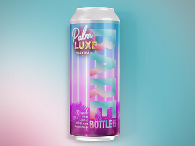 Palm Luxe - Craft Beer Label Design