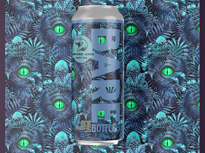 Jurassic Juice - Craft Beer Label Design