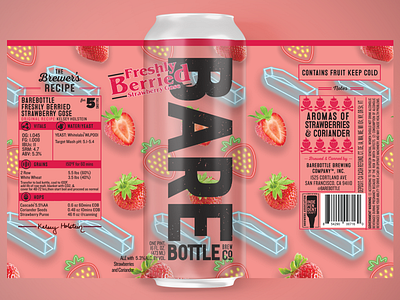 Freshly Berried - Craft Beer Label Design