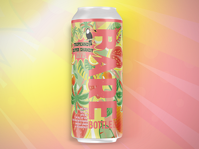 Tropicandy Super Shandy - Craft Beer Label