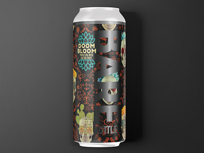 Doom Bloom - Craft Beer Label Design 2022