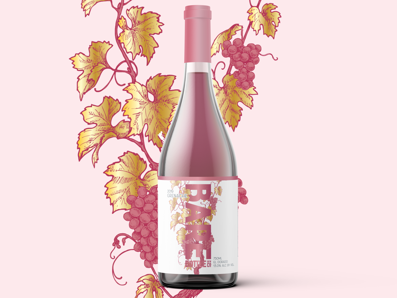 2019 Grenache - Natural Wine Label Design by Pine Watt on Dribbble