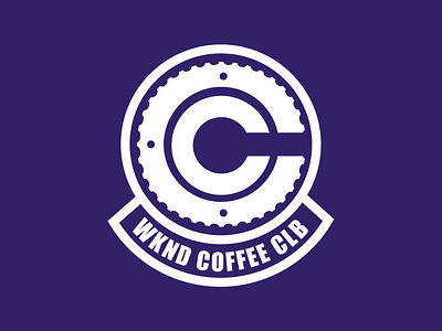 Weekend Coffee Club adobe illustrator bicycle bicycling bikes brand branding cafe club coffee cycling design graphic design illustration logo organization pasibe design