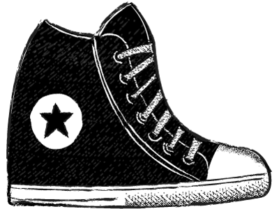 Chucks illustration illustrator kidlitart vector