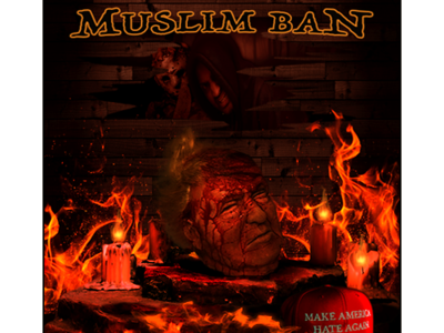 Muslim Ban civil rights civilization design illustration islamaphobia jason voorheen no trump politics travel ban