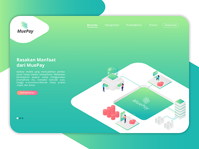 Muepay Desktop Homepage