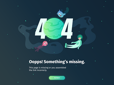 404 web page eror