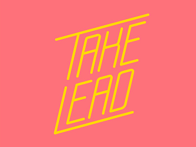 Take Lead Band Logo Reimagined