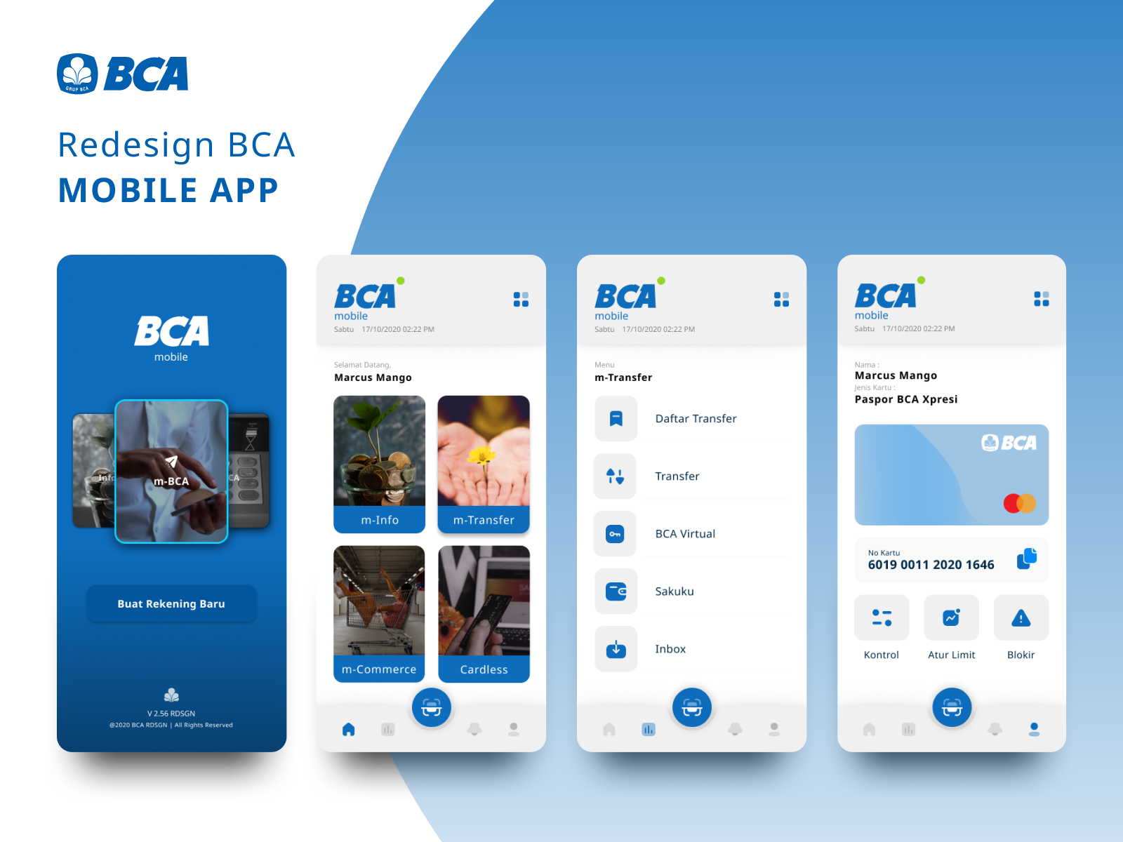 BCA Redesign - Mobile APP By Tommy Alhamra On Dribbble