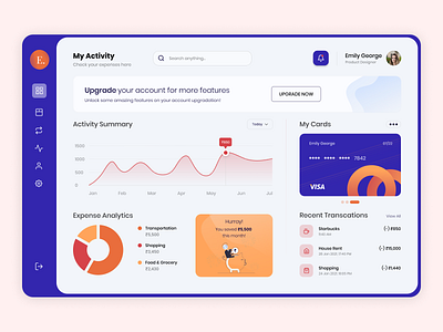 Expense Tracker Dashboard